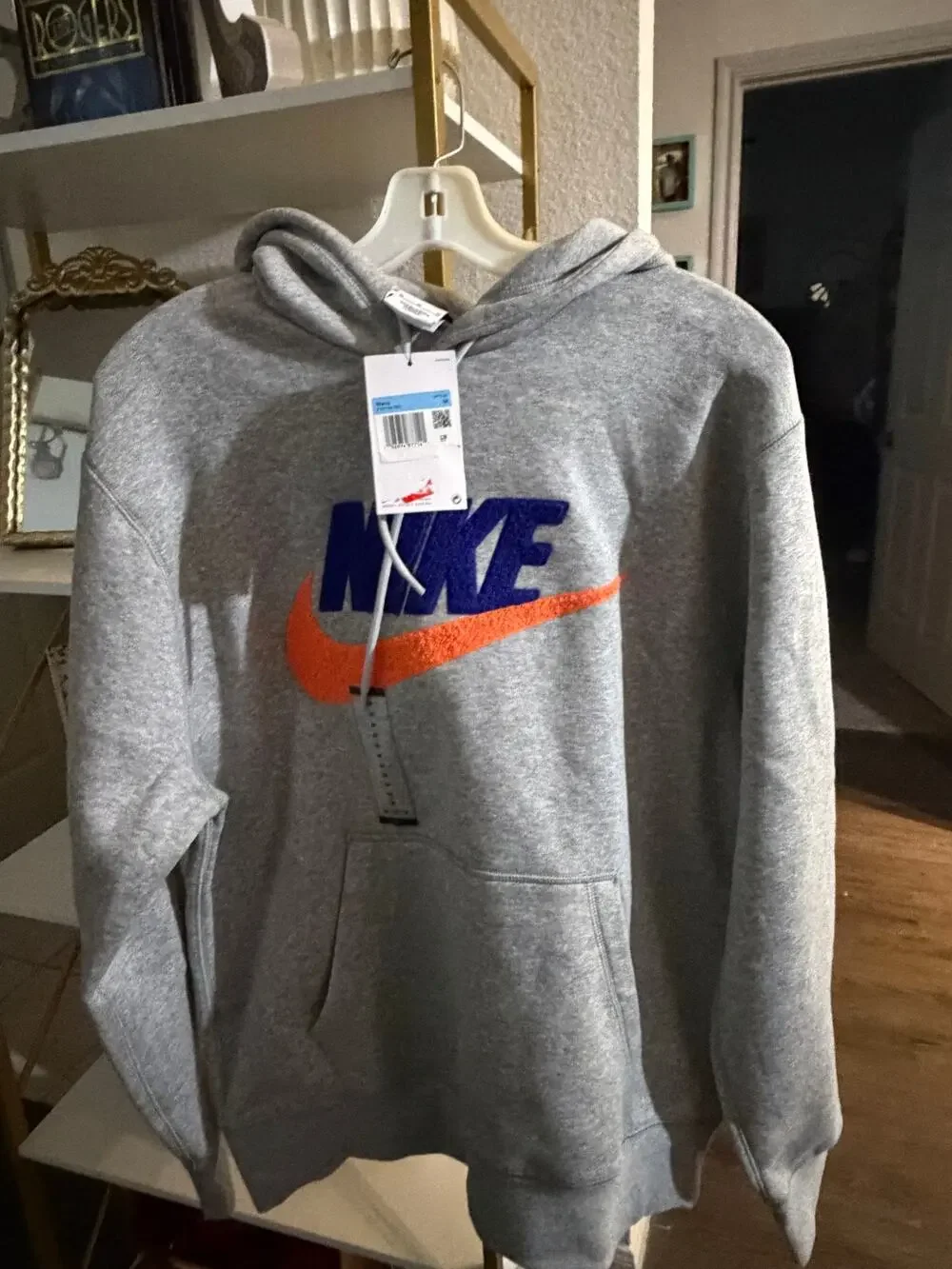 nike hoodie with embroidery